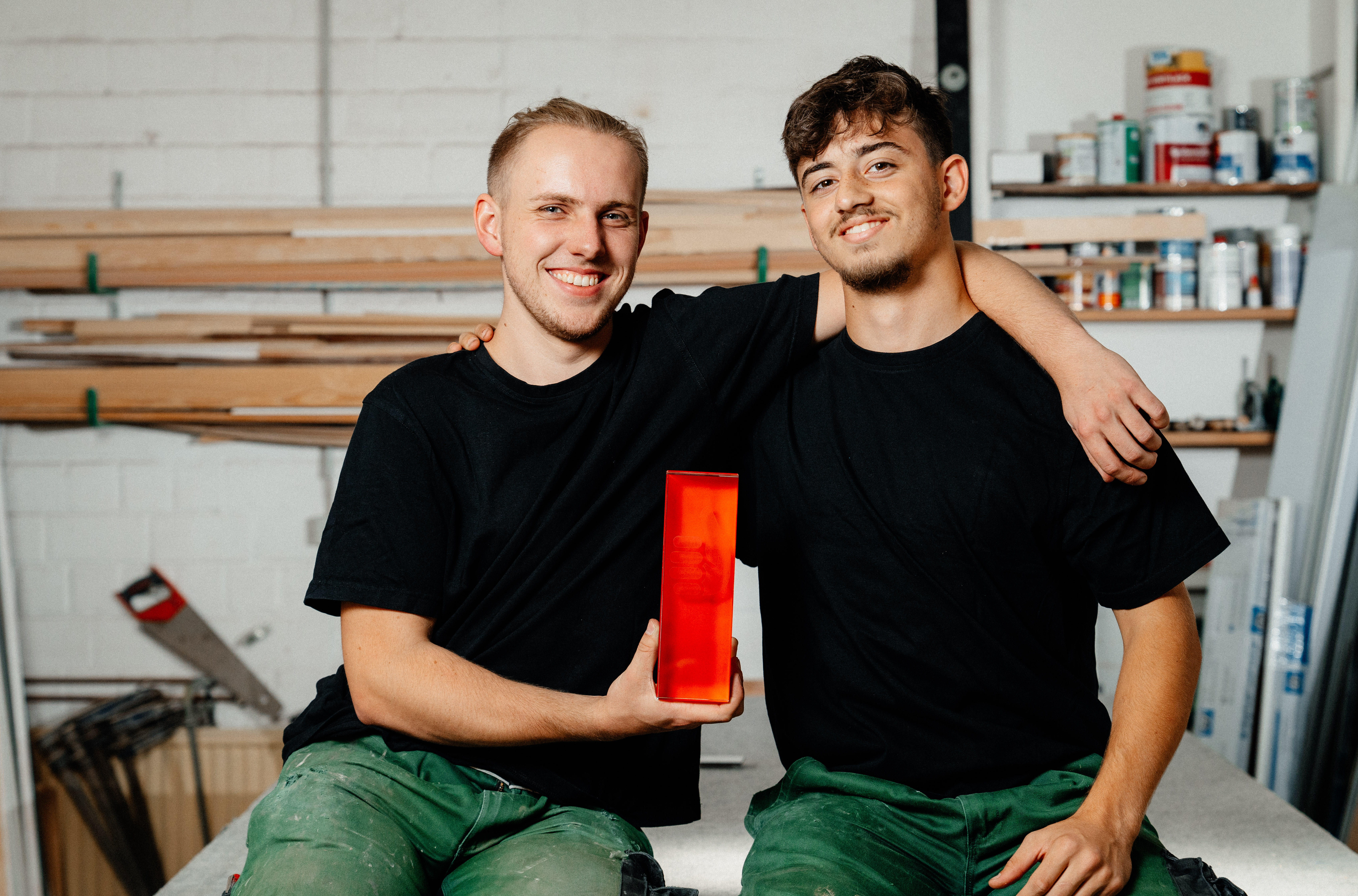 Dachdecker Gesellen des Berliner Handwerks